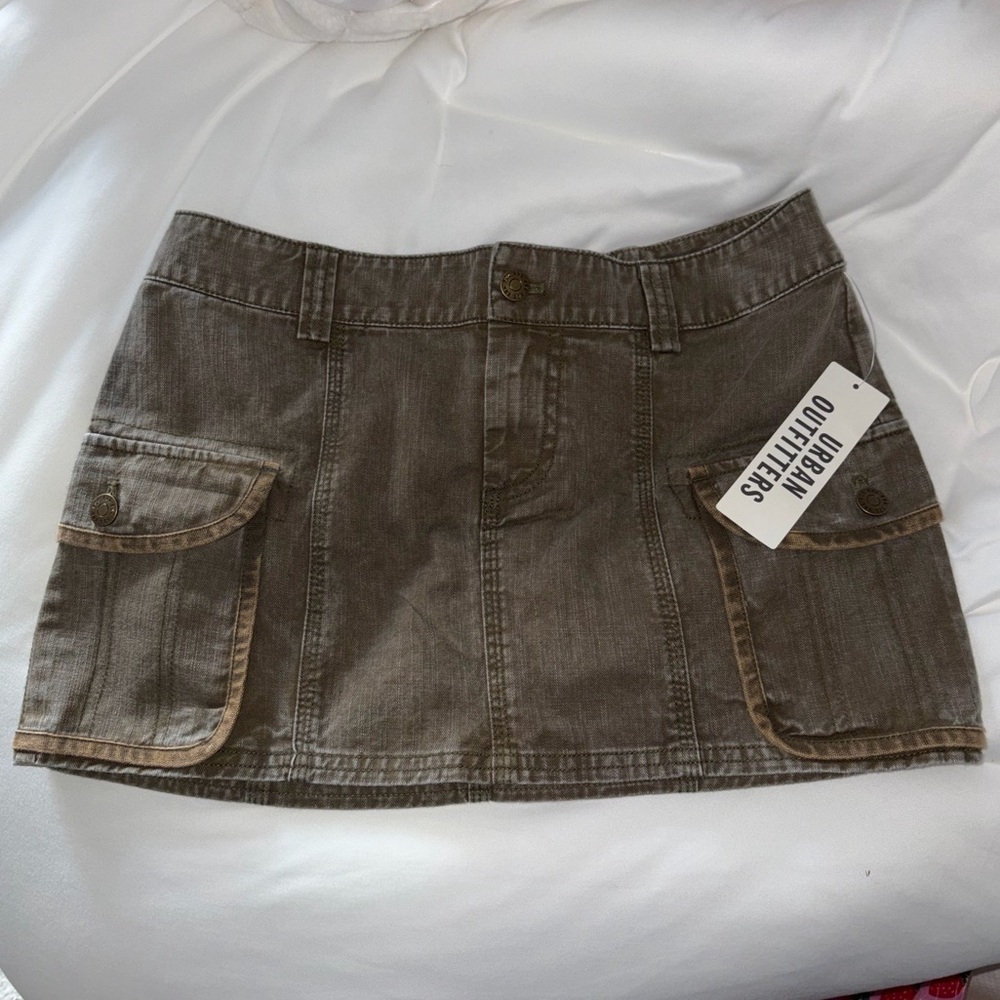 Urban outfitters mini cargo skirt